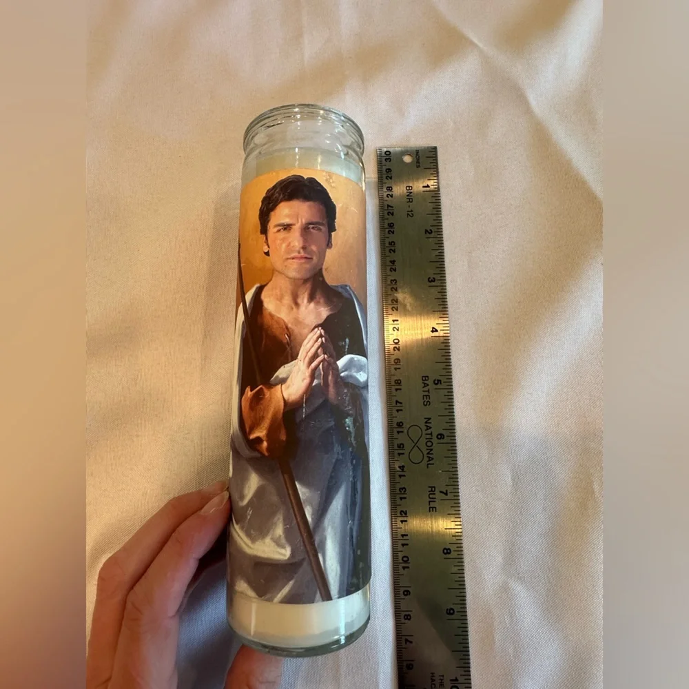 Saint Poe Dameron Star Wars Devotional Prayer Candle